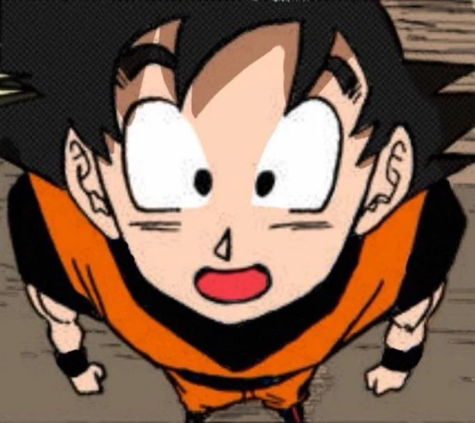 goku look up